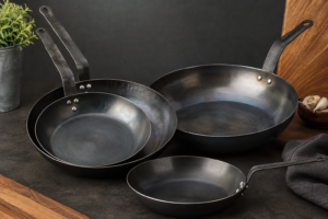 Carbon steel pans