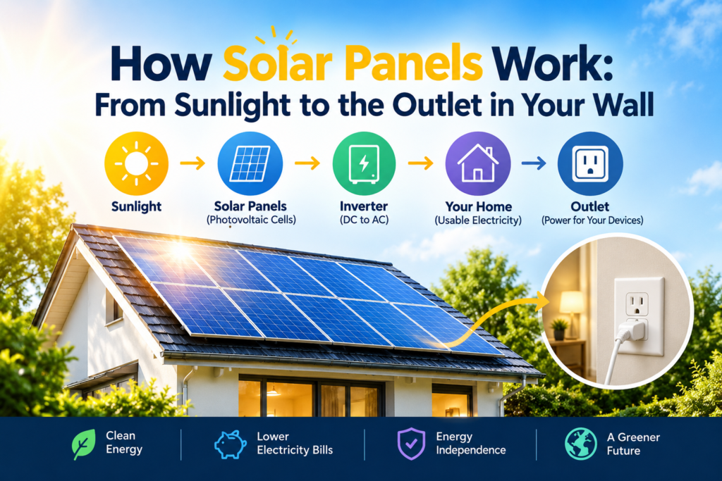 how solar panels power your home