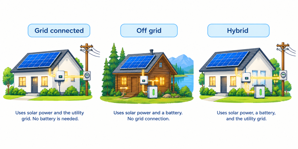 solar power systems compared